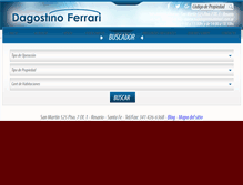 Tablet Screenshot of dagostinoferrari.com.ar